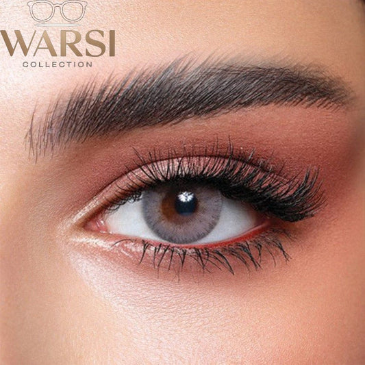 "Gray Brown Contact Lenses – Natural & Comfortable