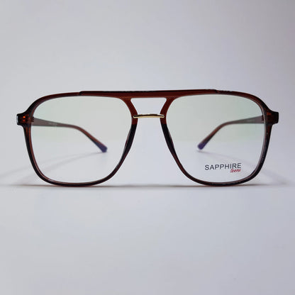 Sapphire-003234-Aviator-Eyeglasses-Double Bridge-Frame-Unisex