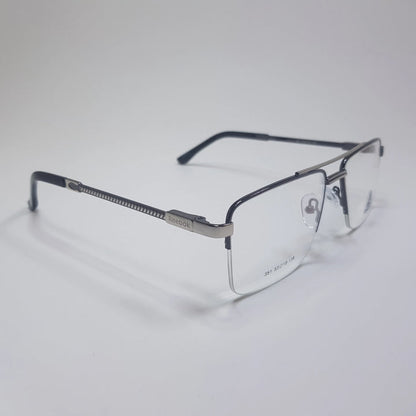 Reebok-351 Metal Eyeglasses Metal Half Rim Frame Unisex