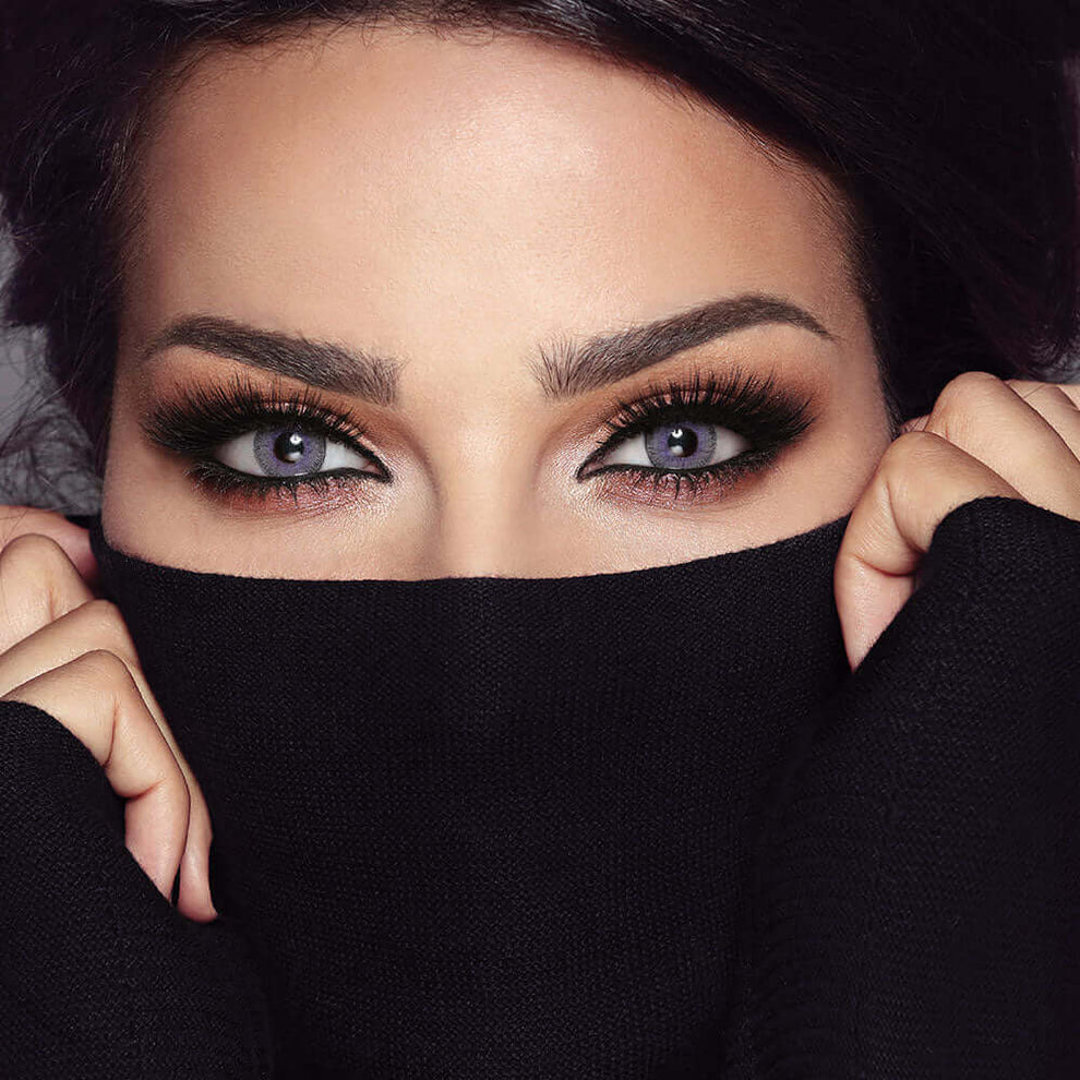 Elite Lavender Grey Contact Lenses – Premium Comfort & Stunning Natural Look
